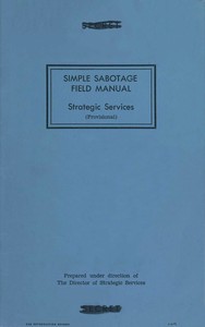 Simple Sabotage Field Manual cover