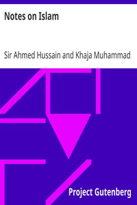 Notes on Islam cover