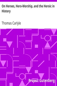 On Heroes, Hero-Worship, and the Heroic in History cover