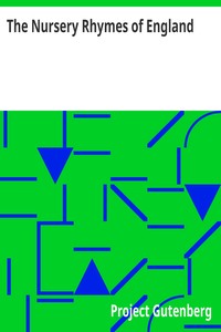 The Nursery Rhymes of England cover