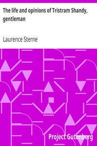 The life and opinions of Tristram Shandy, gentleman cover