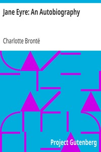 Jane Eyre: An Autobiography cover