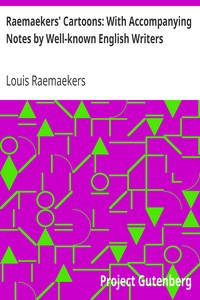 Raemaekers' Cartoons: With Accompanying Notes by Well-known English Writers cover