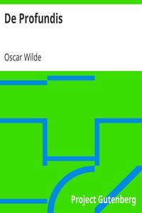 De Profundis cover