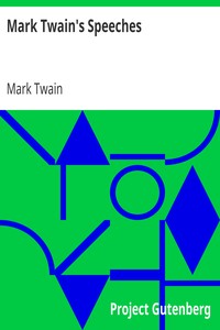 Mark Twain's Speeches cover