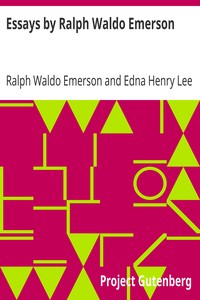 Essays by Ralph Waldo Emerson cover